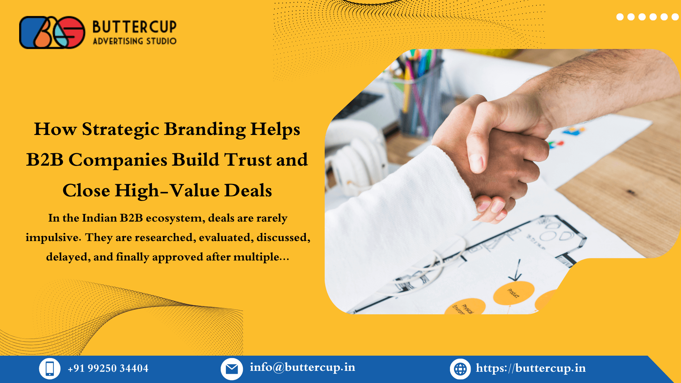 How Strategic Branding Helps B2B Companies Build Trust and Close High-Value Deals