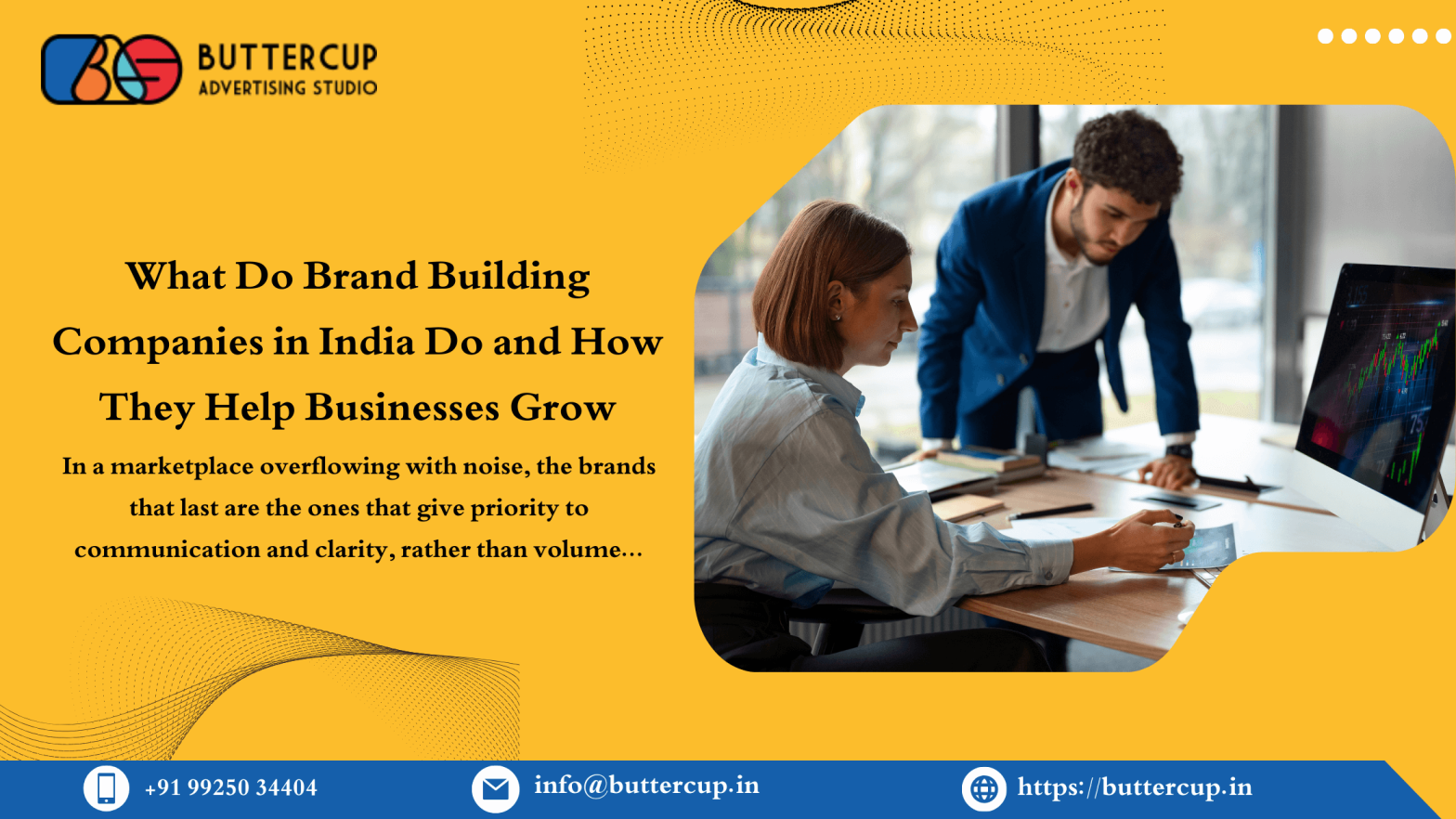 What Do Brand Building Companies in India Do and How They Help Businesses Grow